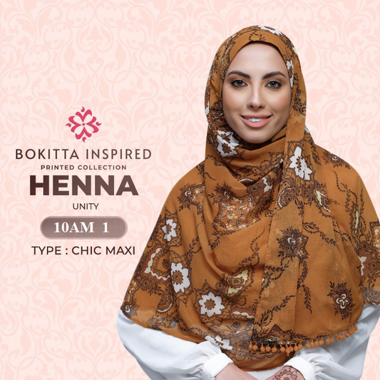 Bokitta CHIC!Maxi Printed Henna Collection