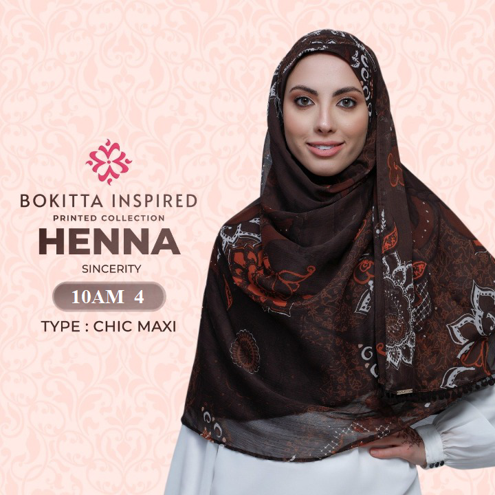 Bokitta CHIC!Maxi Printed Henna Collection