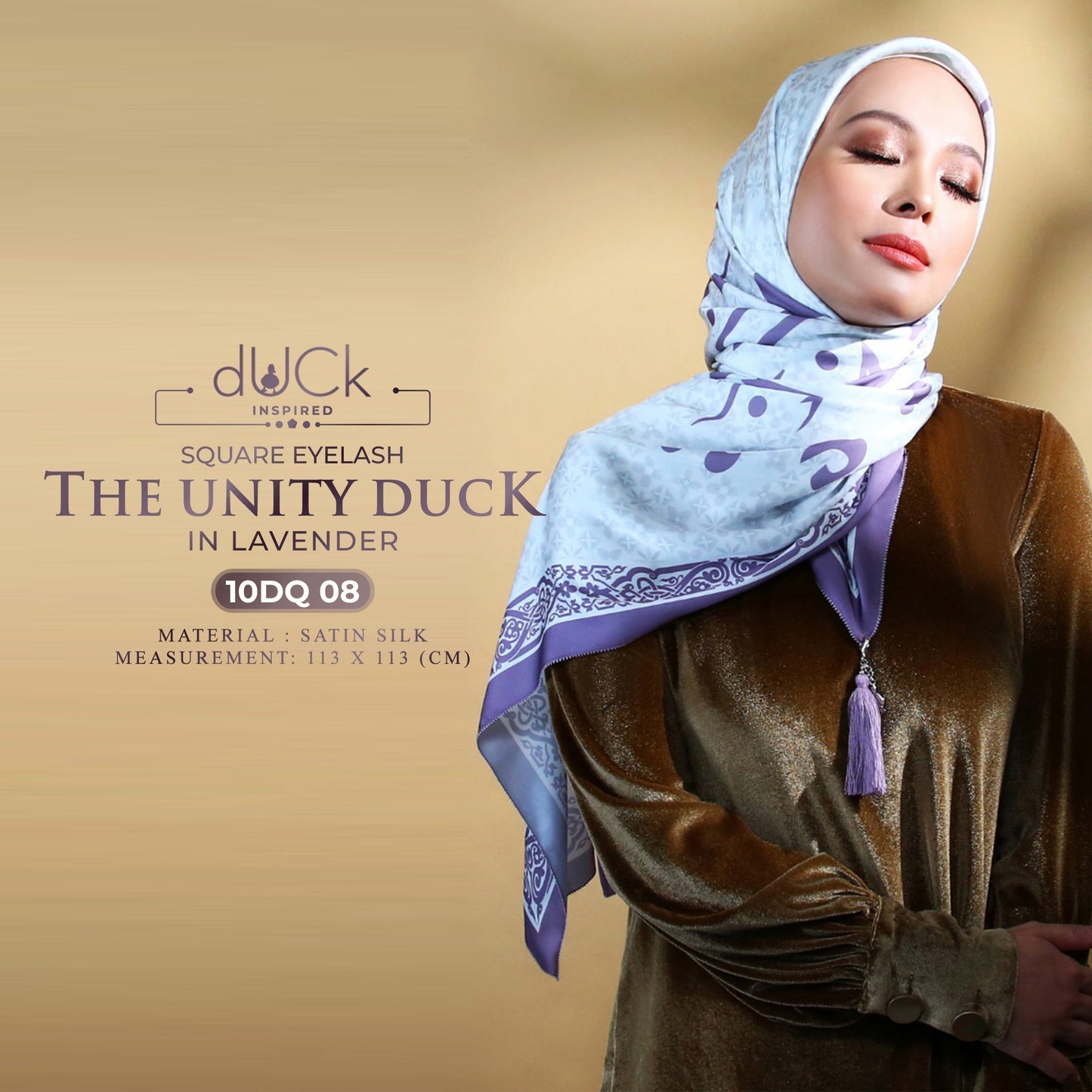 The dUCk Unity Square Eyelash Collection RM14