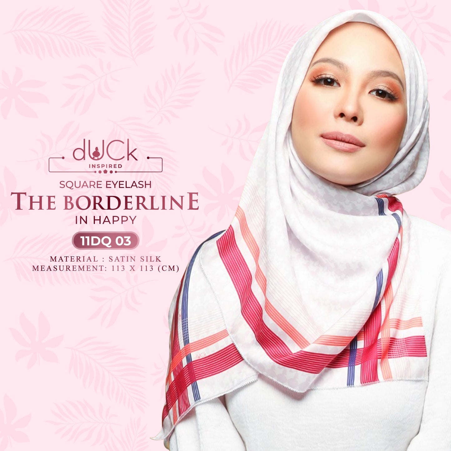 The dUCk Borderline Square Eyelash Collection RM14