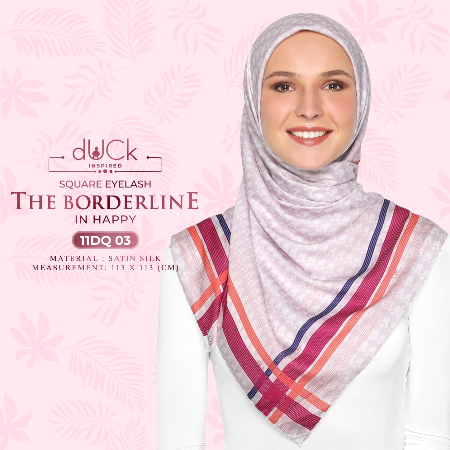 The dUCk Borderline Square Eyelash Collection RM14