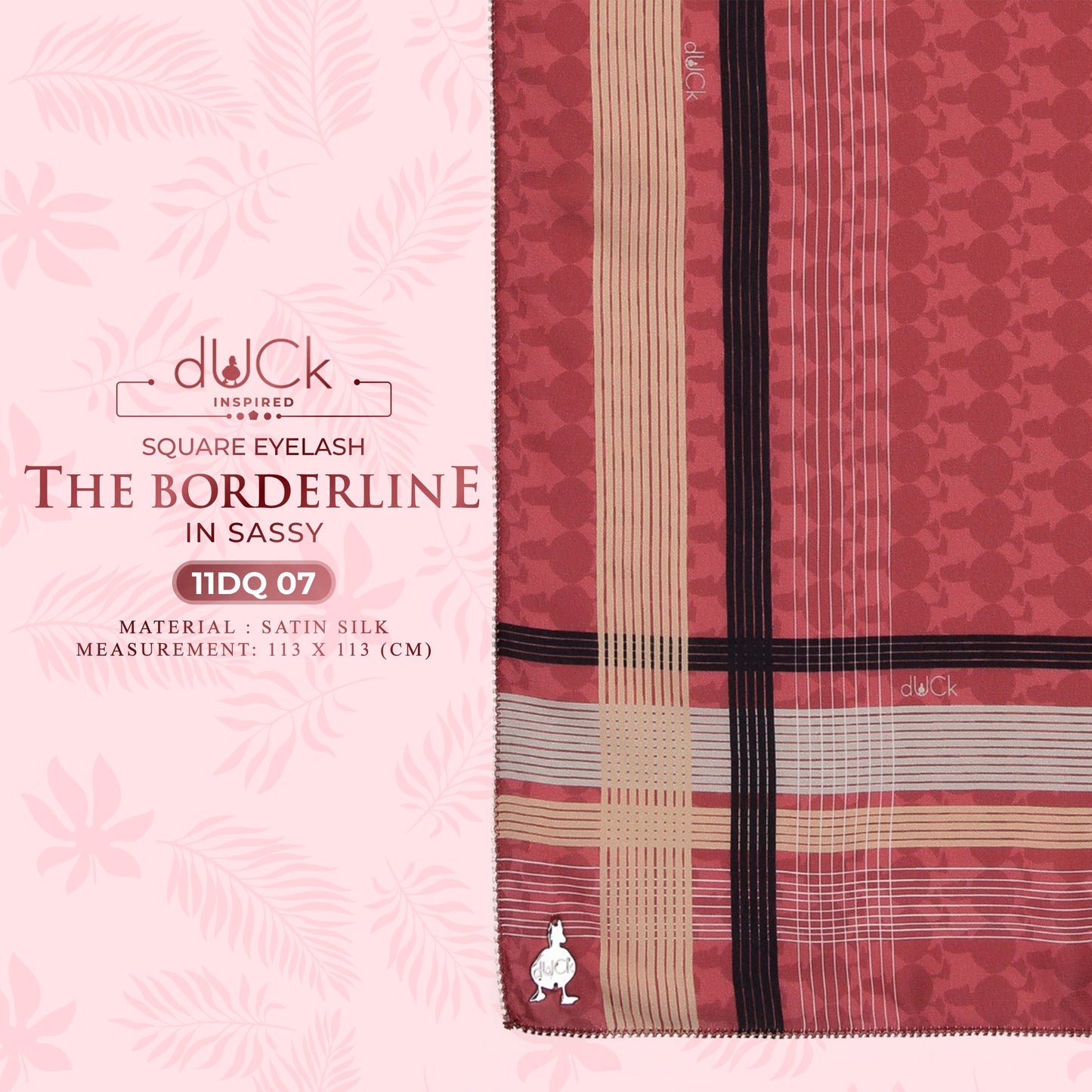 The dUCk Borderline Square Eyelash Collection RM14