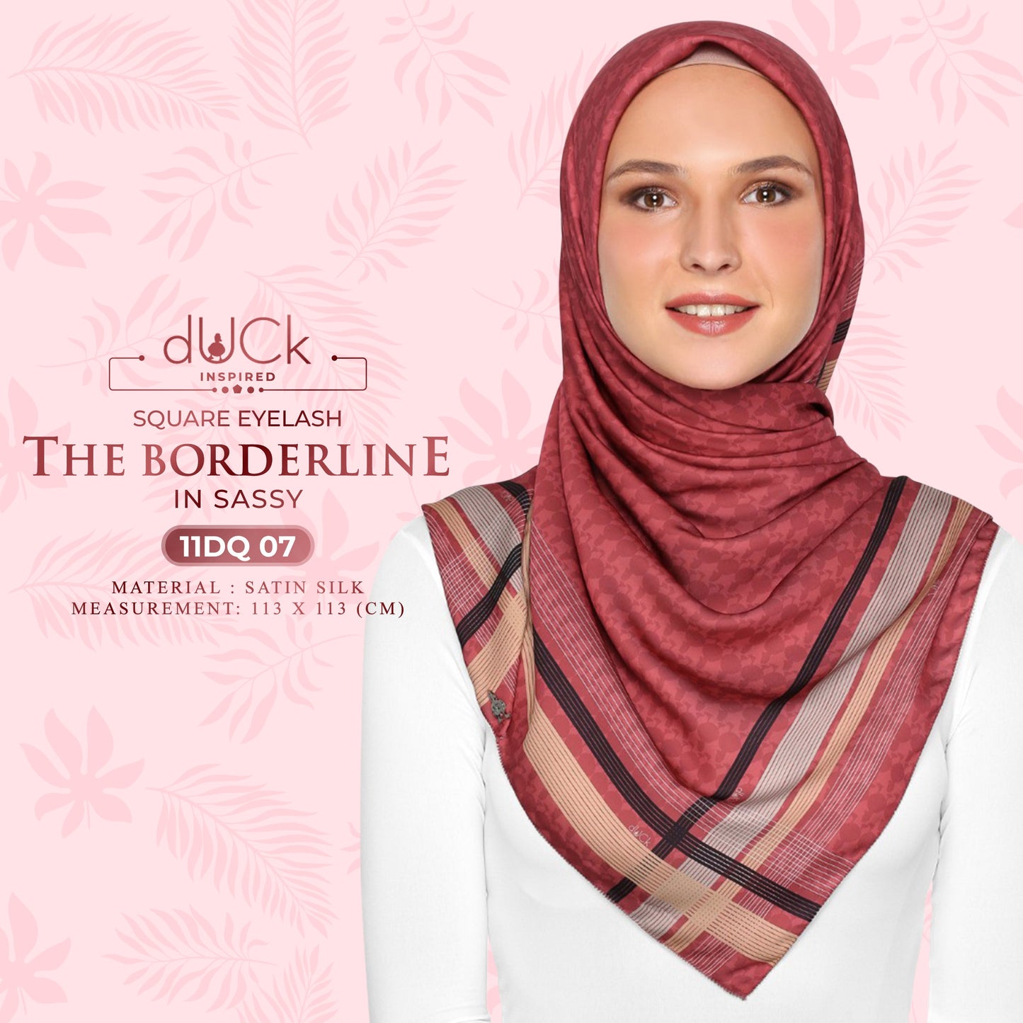 The dUCk Borderline Square Eyelash Collection RM14