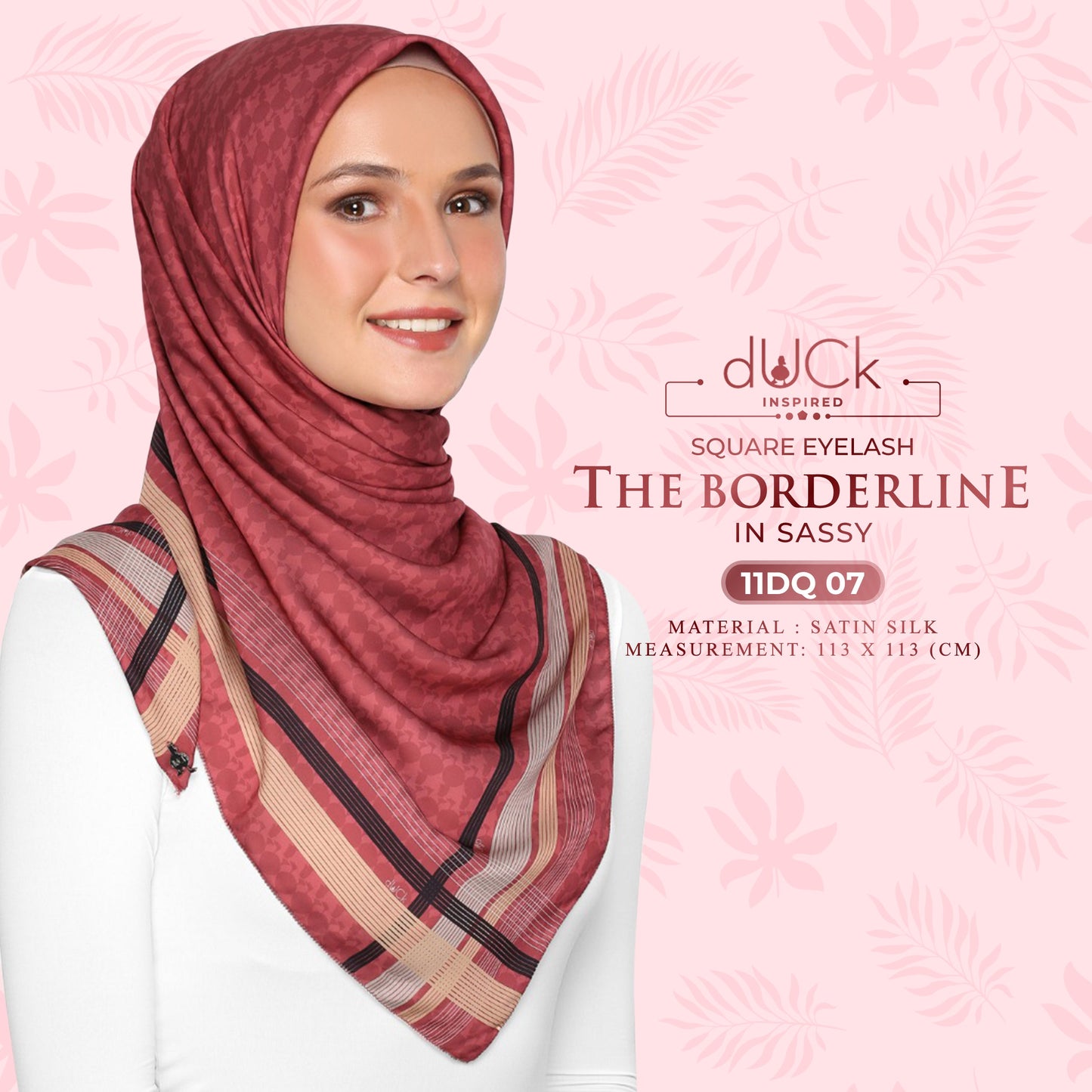 The dUCk Borderline Square Eyelash Collection RM14