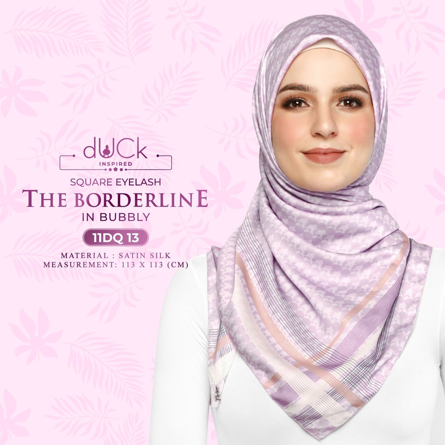 The dUCk Borderline Square Eyelash Collection RM14