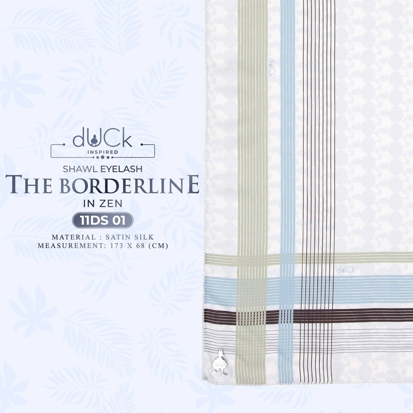 The Borderline dUCk Shawl Eyelash Collection RM14