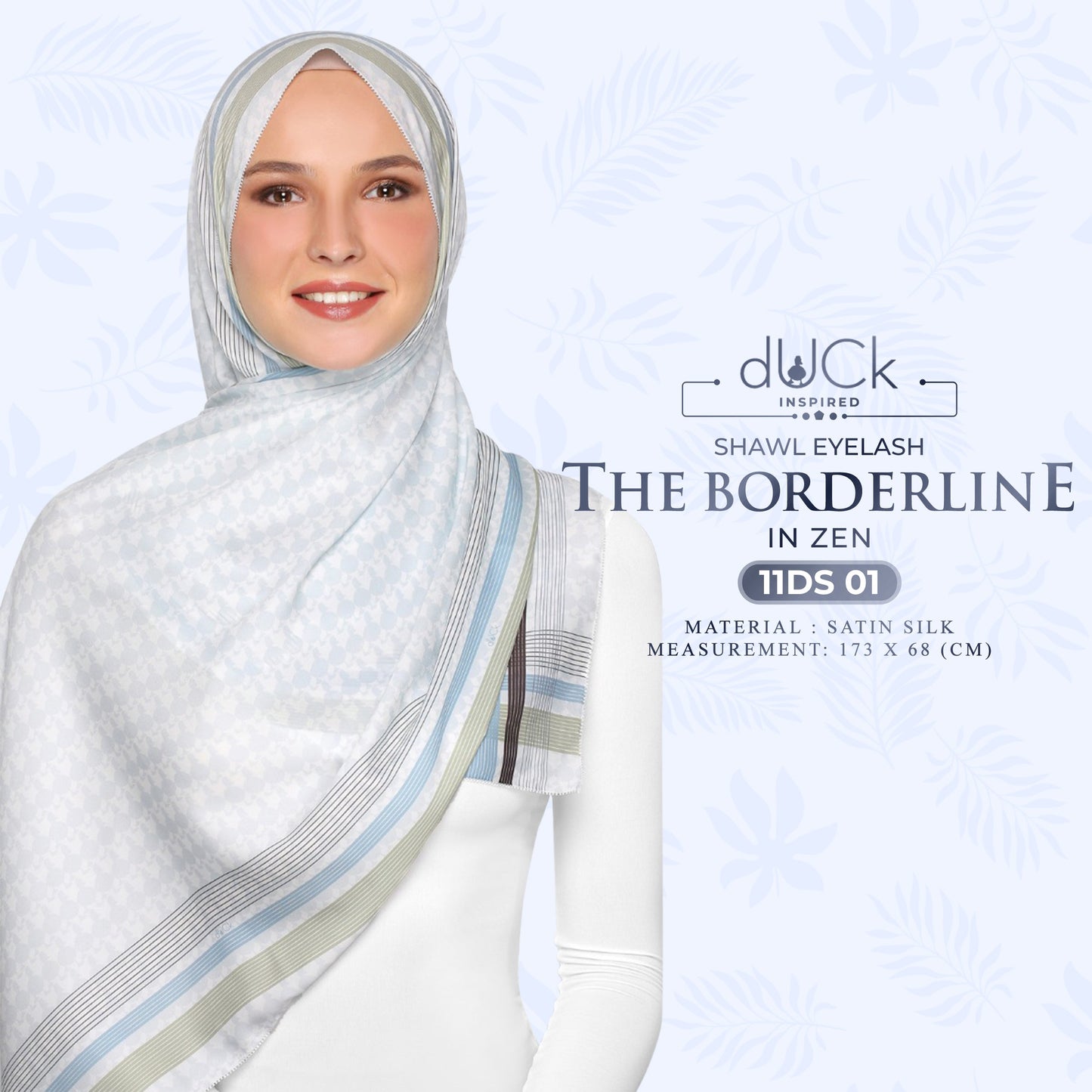 The Borderline dUCk Shawl Eyelash Collection RM14