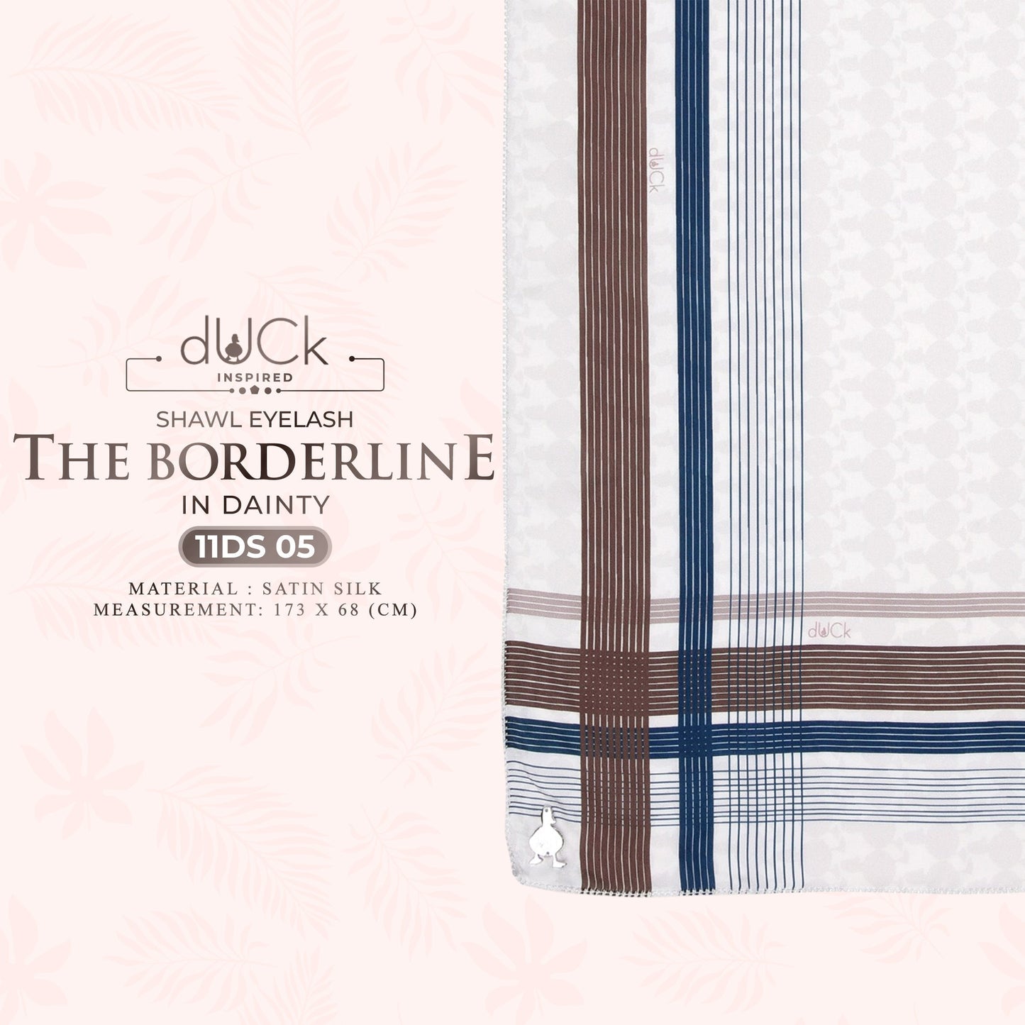 The Borderline dUCk Shawl Eyelash Collection RM14