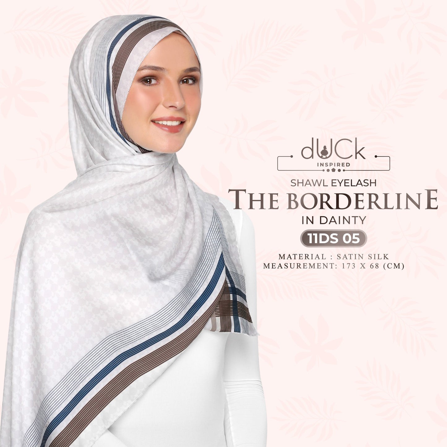 The Borderline dUCk Shawl Eyelash Collection RM14