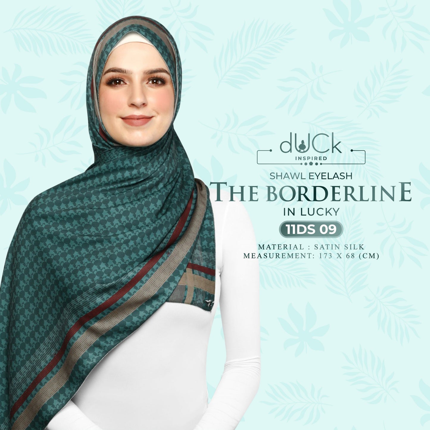 The Borderline dUCk Shawl Eyelash Collection RM14