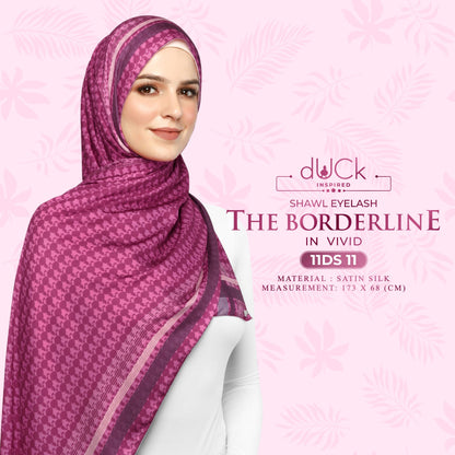 The Borderline dUCk Shawl Eyelash Collection RM14