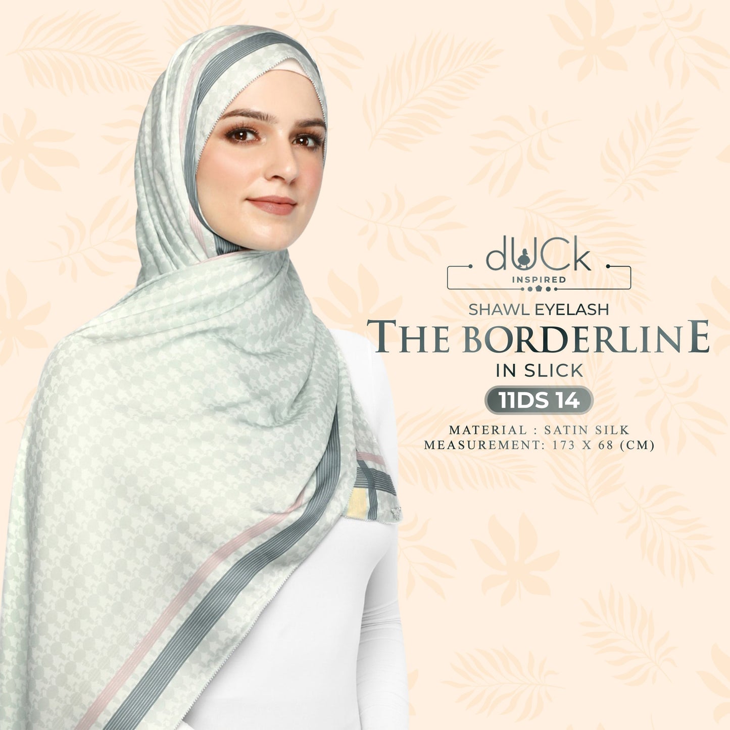 The Borderline dUCk Shawl Eyelash Collection RM14