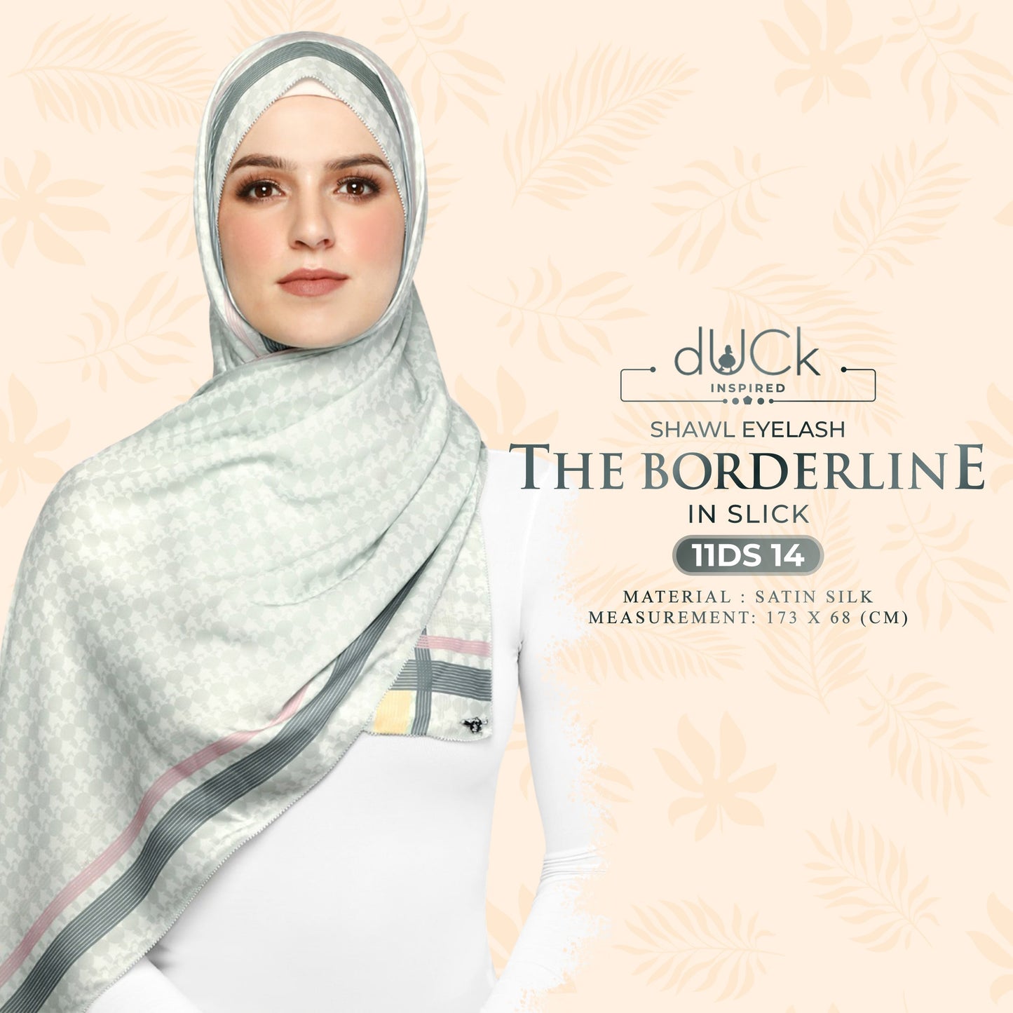 The Borderline dUCk Shawl Eyelash Collection RM14