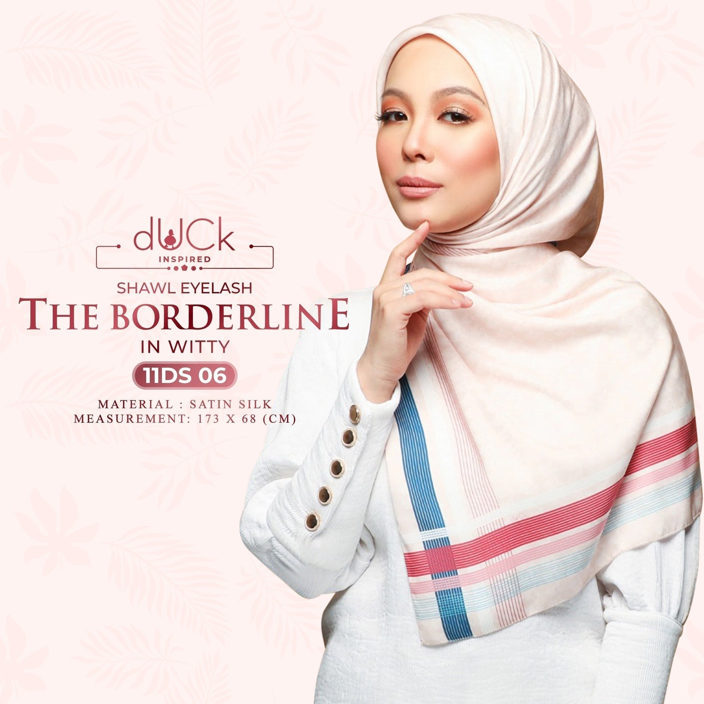 The Borderline dUCk Shawl Eyelash Collection RM14