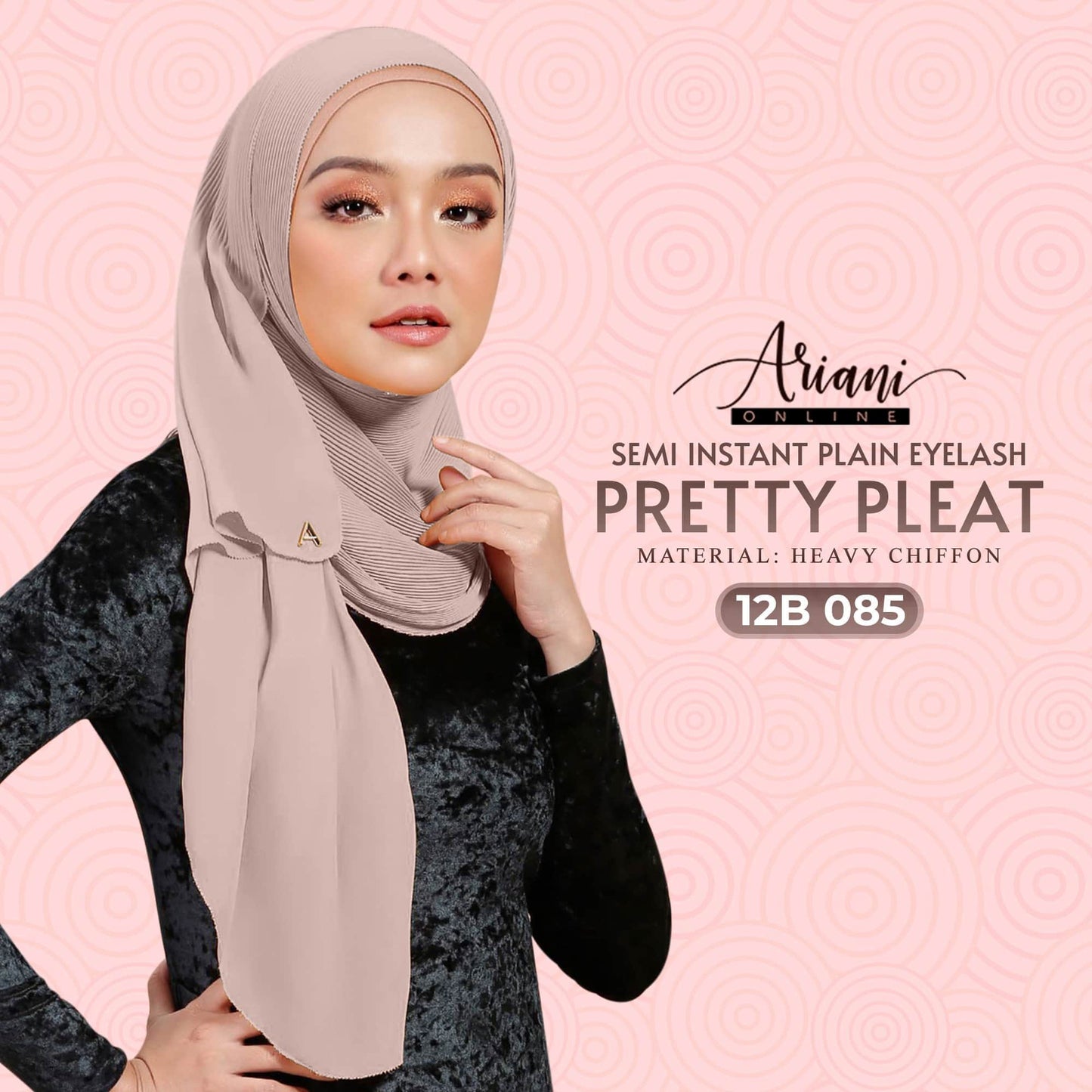 Ariani Pretty Pleat Semi-Instant Plain Eyelash Collection RM14