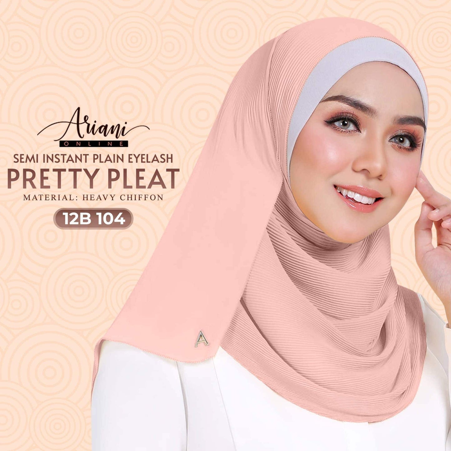 Ariani Pretty Pleat Semi-Instant Plain Eyelash Collection RM14