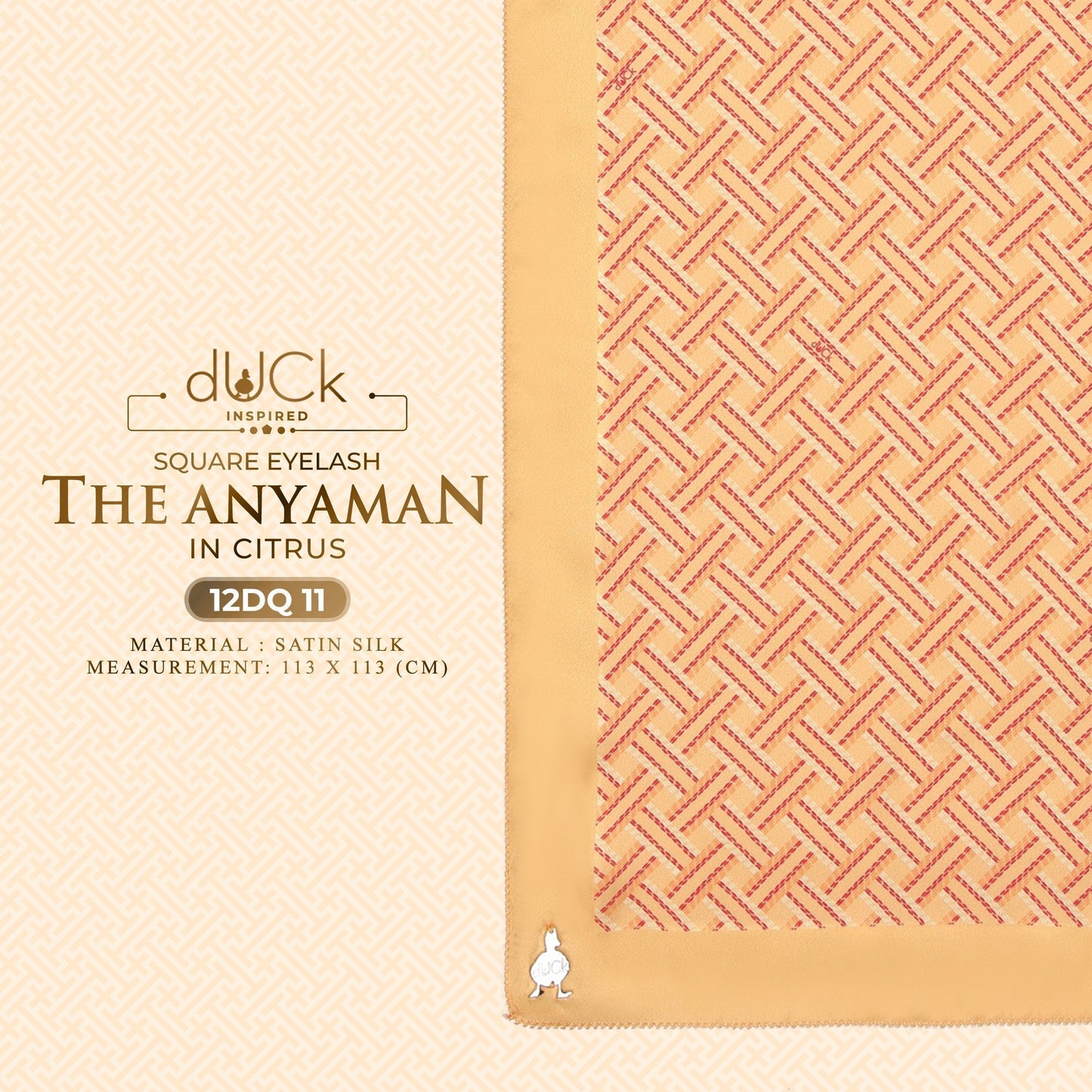 The Anyaman dUCk Square Eyelash Collection RM14