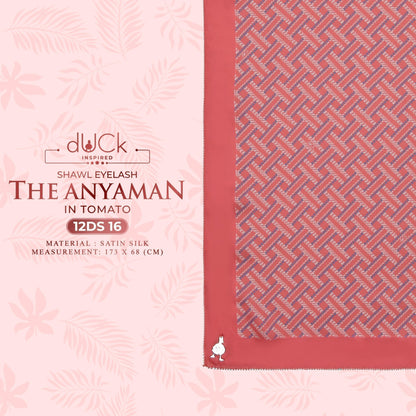 The Anyaman dUCk Shawl Eyelash Collection RM14