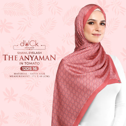 The Anyaman dUCk Shawl Eyelash Collection RM14