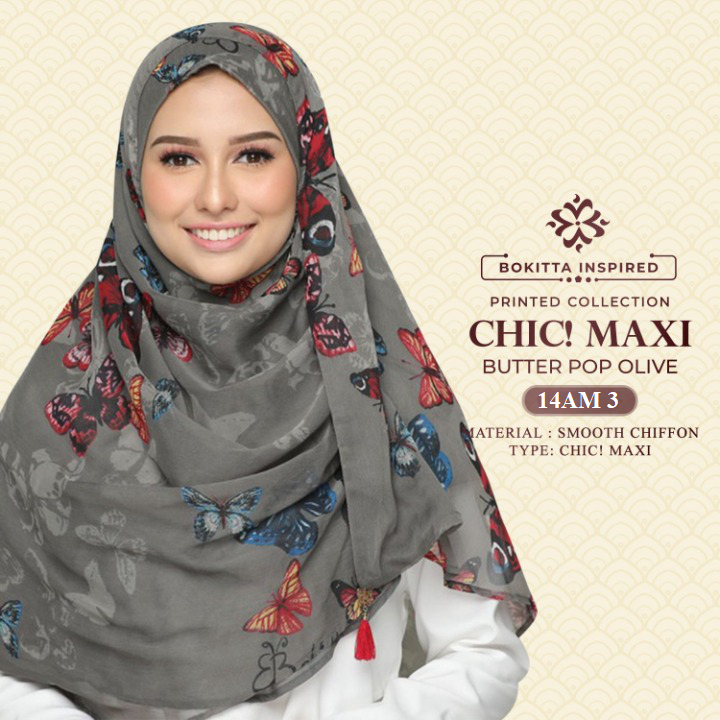 Bokitta Chic!MAXI Printed Best Seller Collection 2.0 | RM19