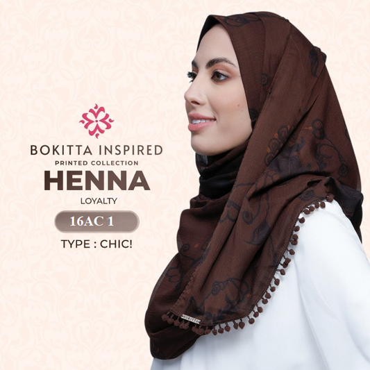 Bokitta CHIC! Printed Henna Collection