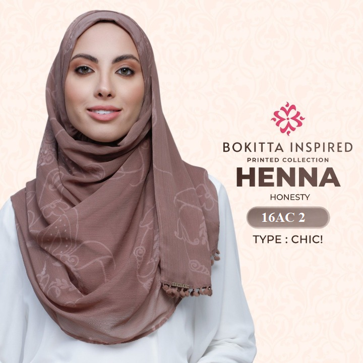 Bokitta CHIC! Printed Henna Collection