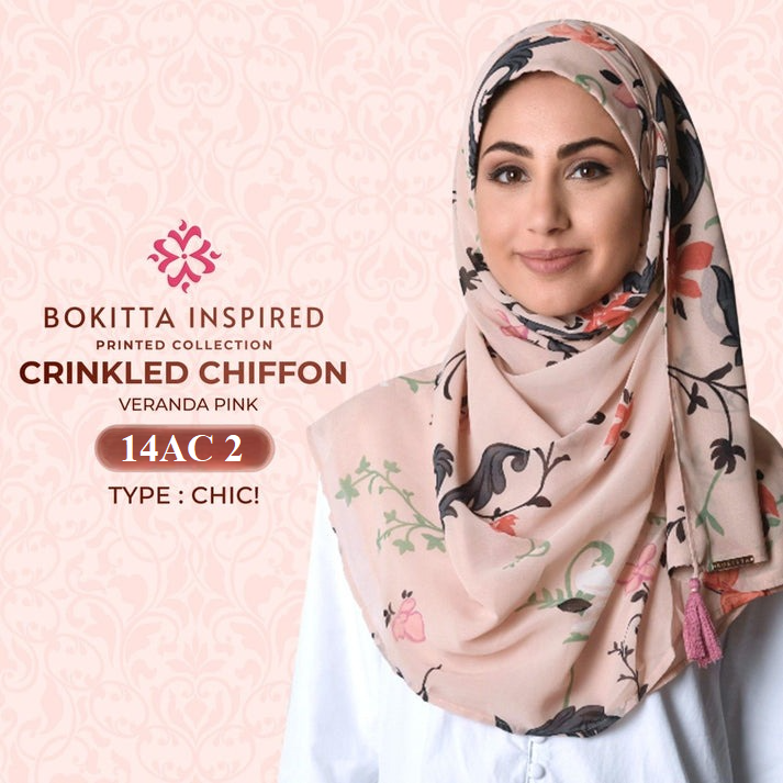 Bokitta CHIC! Printed Crinkled Chiffon Collection 2.0