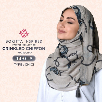 Bokitta CHIC! Printed Crinkled Chiffon Collection 2.0