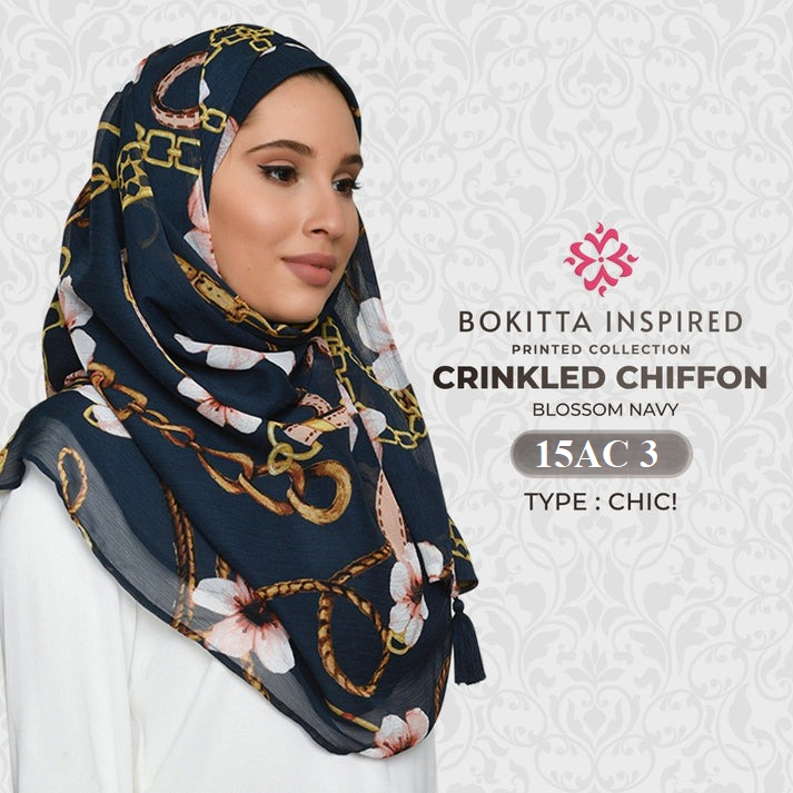 Bokitta CHIC! Printed Crinkled Chiffon Collection 3.0