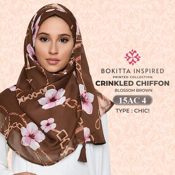 Bokitta CHIC! Printed Crinkled Chiffon Collection 3.0