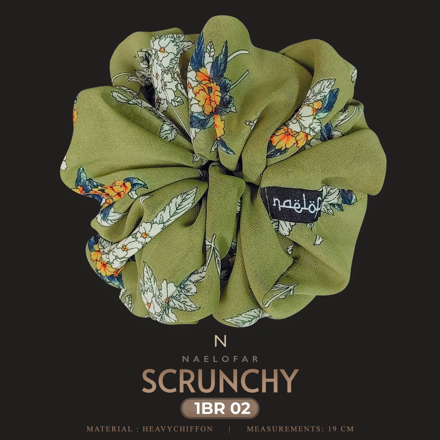 Naelofar Scrunchy Hair Tie Collection RM3