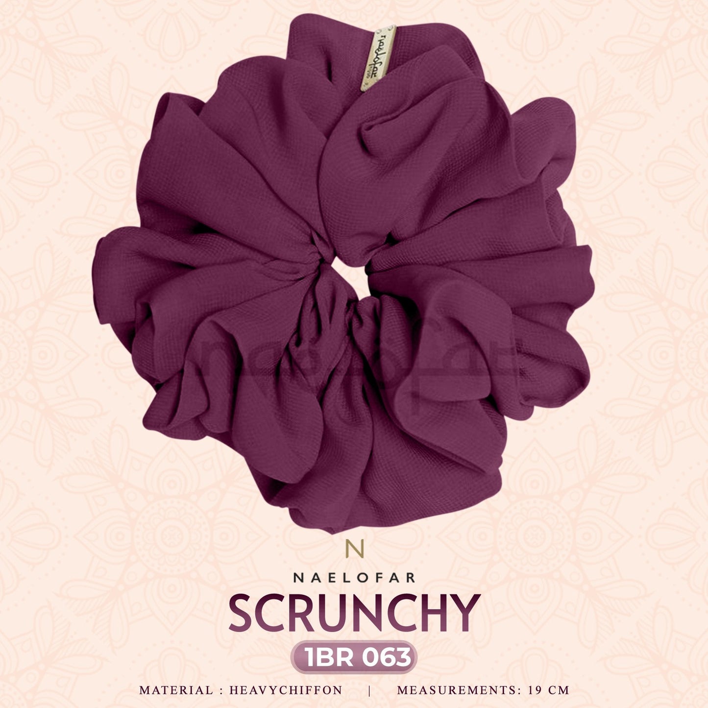 Naelofar Scrunchy Hair Tie Collection RM3