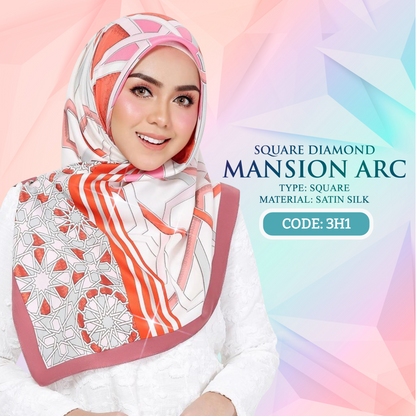 Ariani Diamond Mansion Arc Square Collection RM19