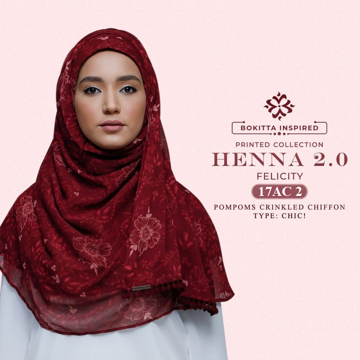 Bokitta CHIC! Printed Henna 2.0 Collection