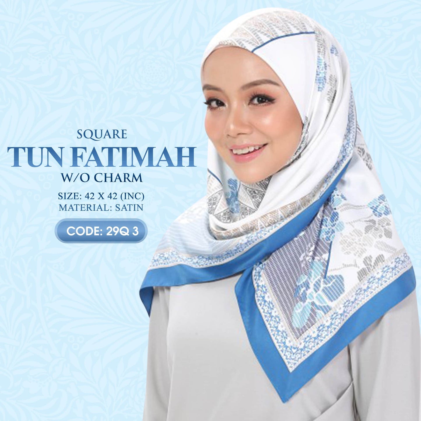 Ariani Tun Fatimah Square Collection RM19