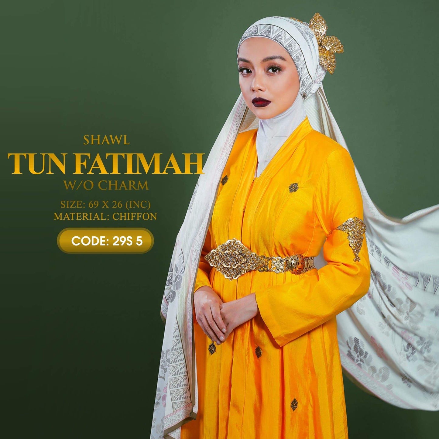 Ariani Tun Fatimah Shawl Collection