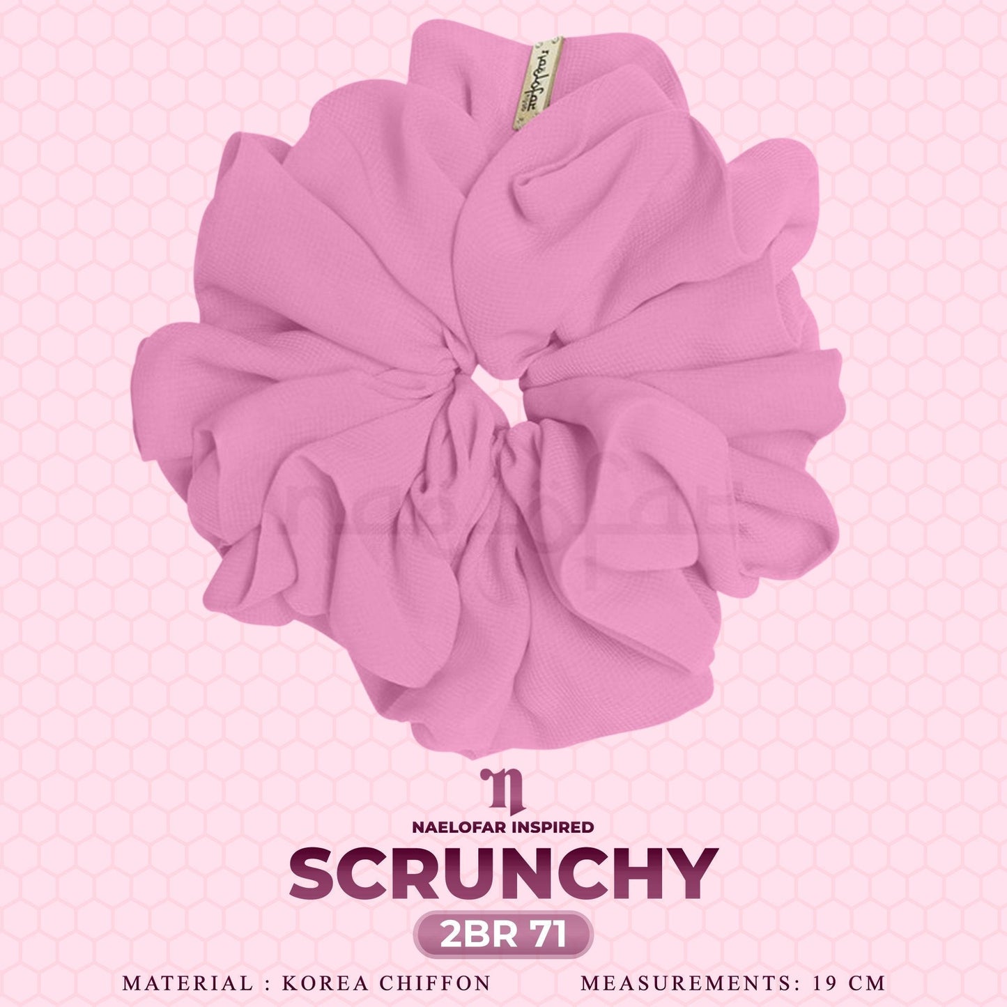 Naelofar Scrunchy Hair Tie Collection 2.0 RM3