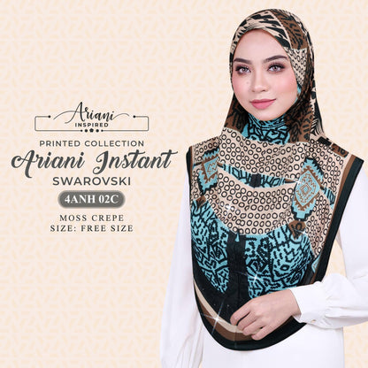 Ariani Instant Sarung Swarovski Printed Collection RM12