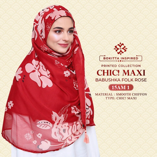 Bokitta Chic!MAXI Babushka Printed Collection RM19