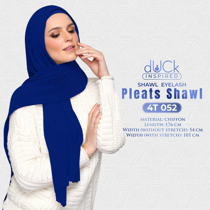 dUCk Pleats Shawl Collection