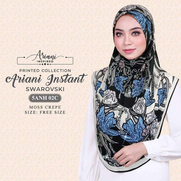 Ariani Instant Sarung Swarovski Printed Collection RM12