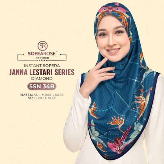 Sofearose Janna Lestari Series Diamond Instant Sarung Collection RM9