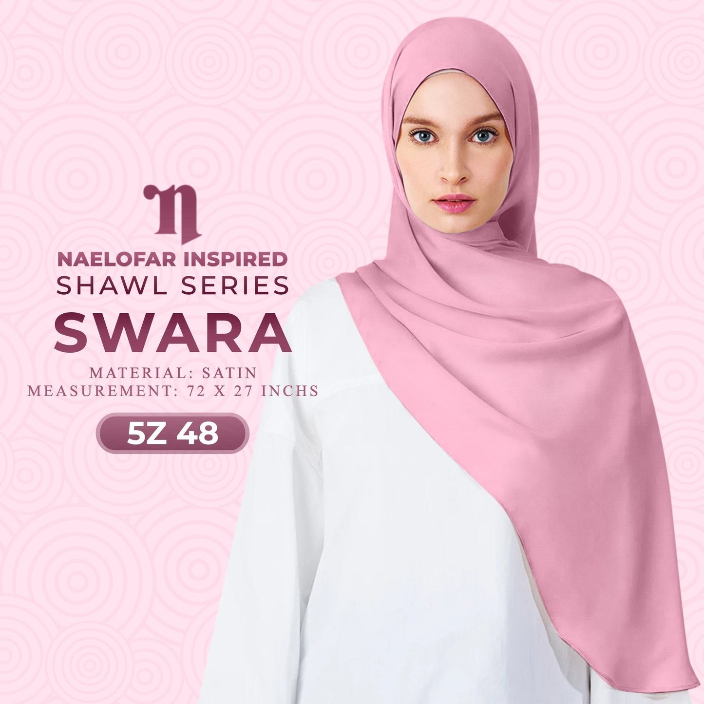 Naelofar Swara Shawl Series