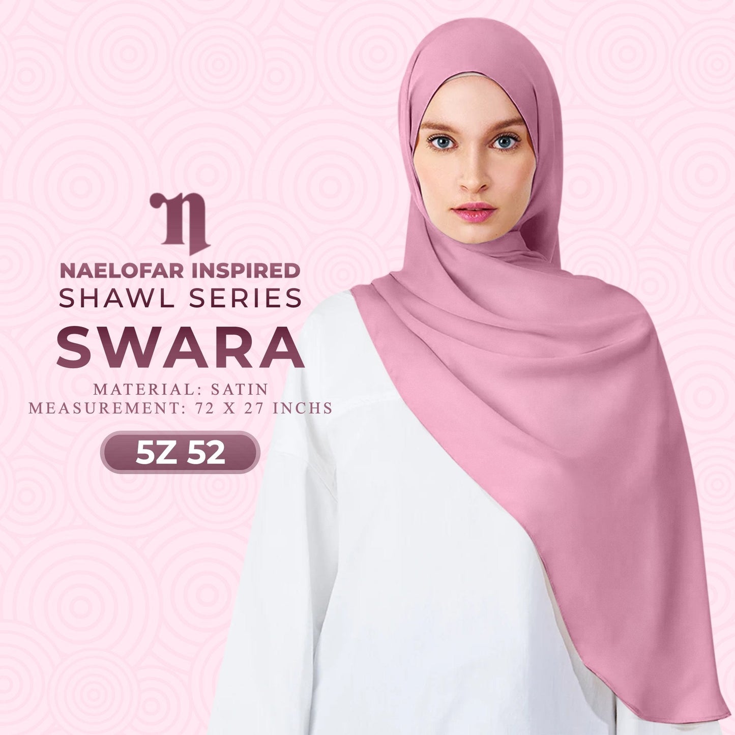 Naelofar Swara Shawl Series