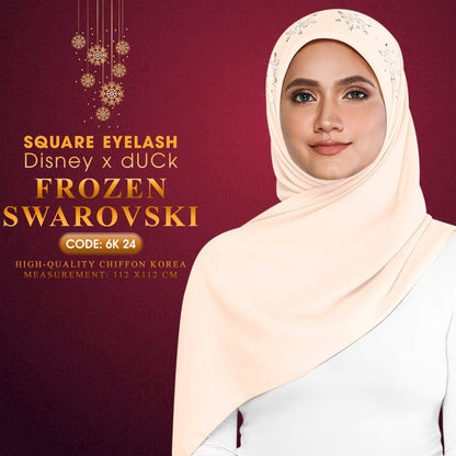 dUCk Swarovski Eyelash Square Collection RM14