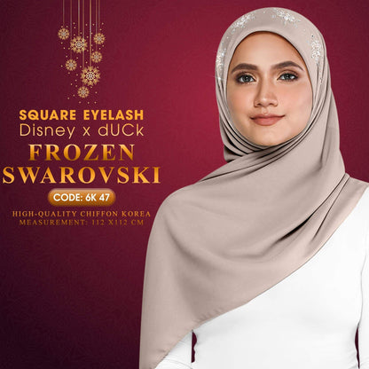 dUCk Swarovski Eyelash Square Collection RM14