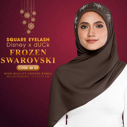 dUCk Swarovski Eyelash Square Collection RM14