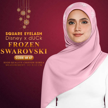 dUCk Swarovski Eyelash Square Collection RM14