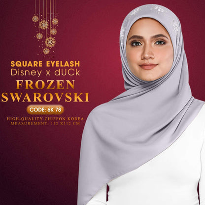 dUCk Swarovski Eyelash Square Collection RM14