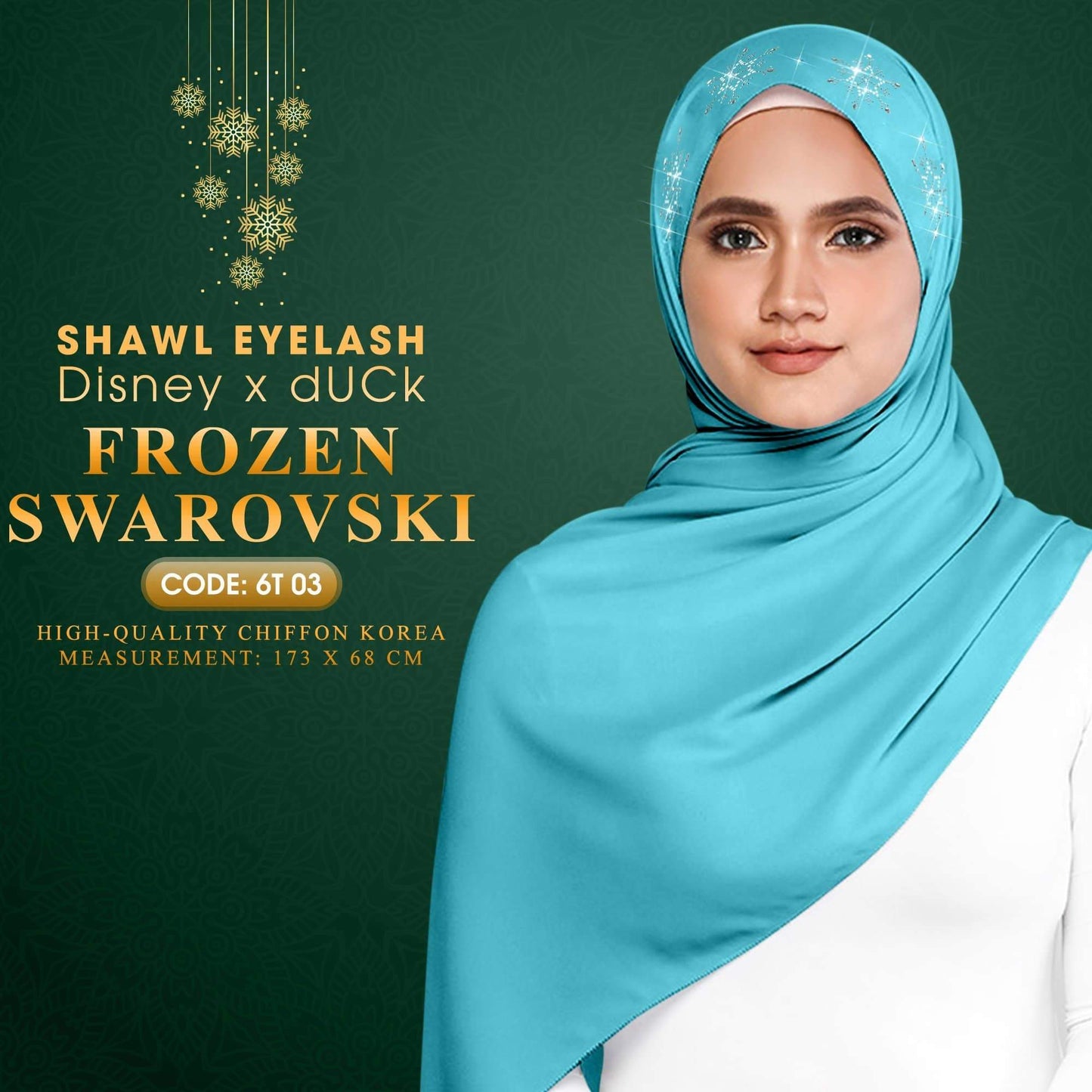 dUCk Swarovski Shawl Eyelash RM14